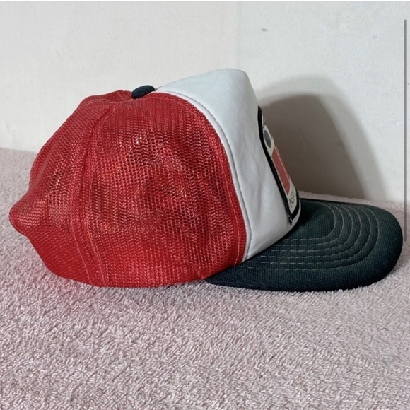Vintage Instant Road Repair Mesh Back Snap Back Trucker Hat - Picture 3 of 9